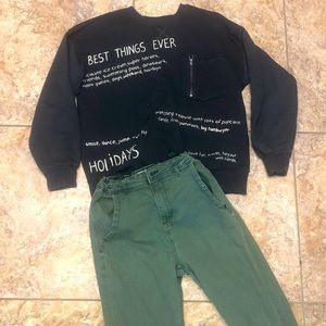 Jeans plus top Zara size 11/12